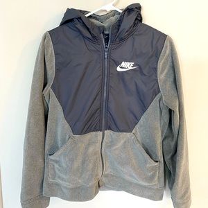 Nike Gray Fleece jacket